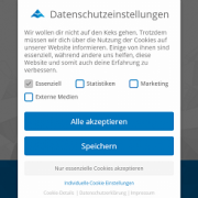 Datenschutzeinstellungen