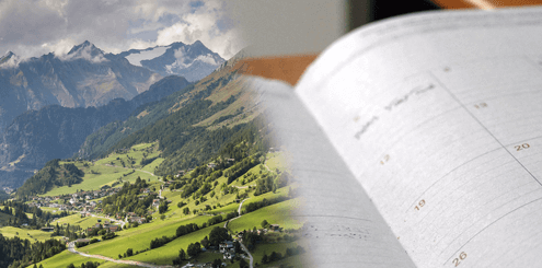 Urlaub versus Arbeit