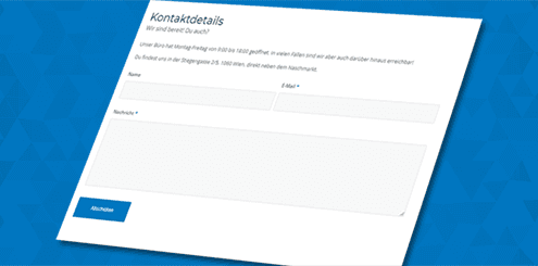 Kontaktformular AboutMedia
