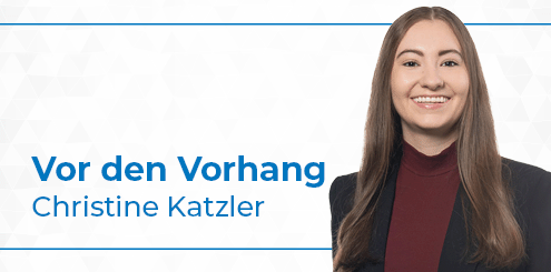 Vor den Vorhang Christine Katzler