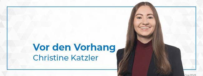 Vor den Vorhang Christine Katzler