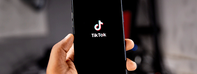 TikTok am Smartphone